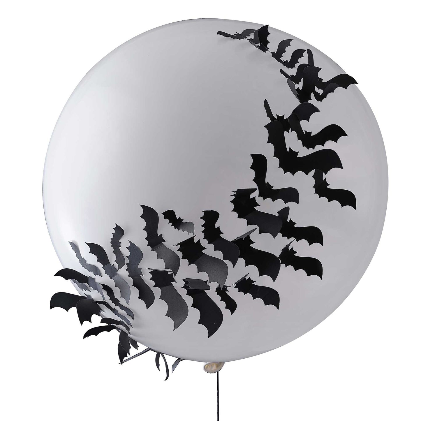 Fright Night Balloon With Tissue Tail