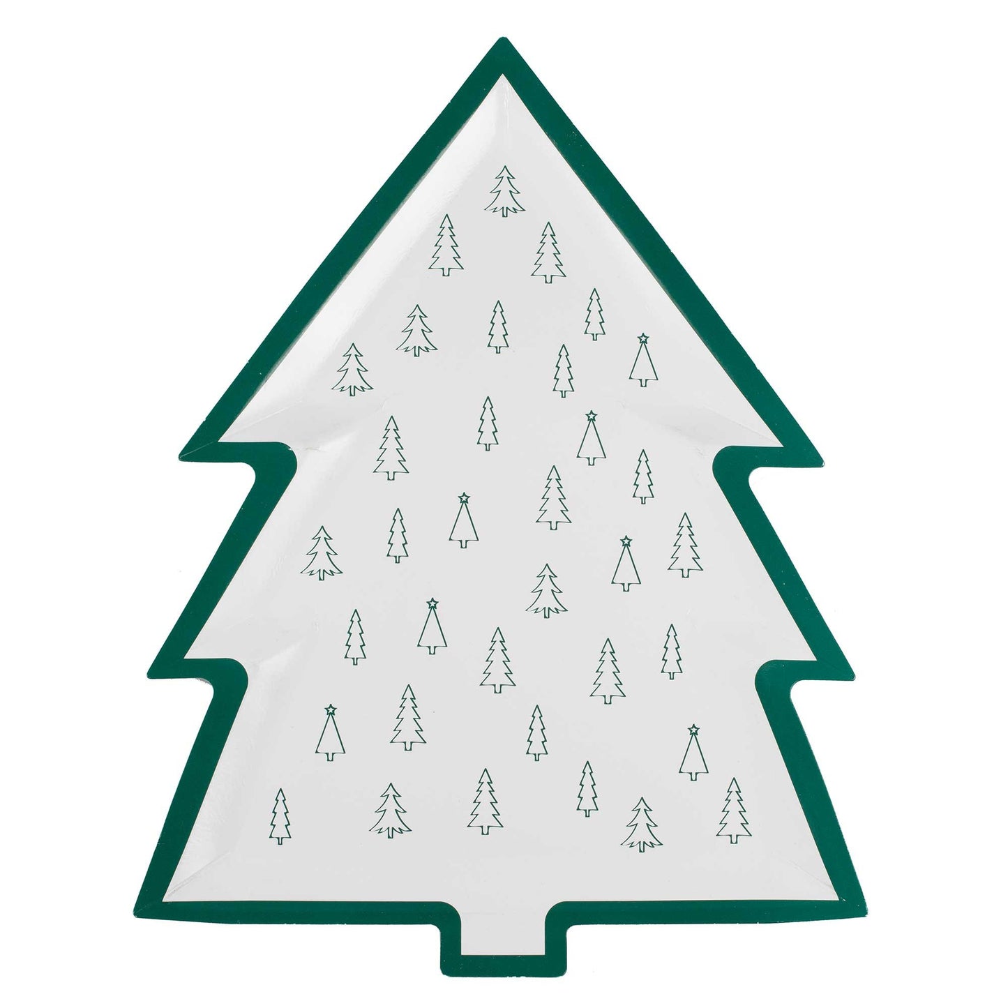 Nordic Noel Shaped Plates