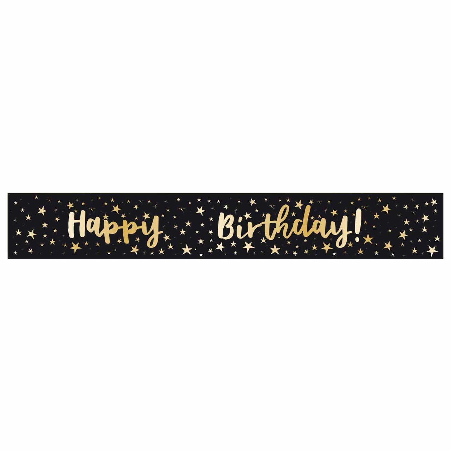 Banner Happy Birthday Classic Add-An-Age Foil 1.8m