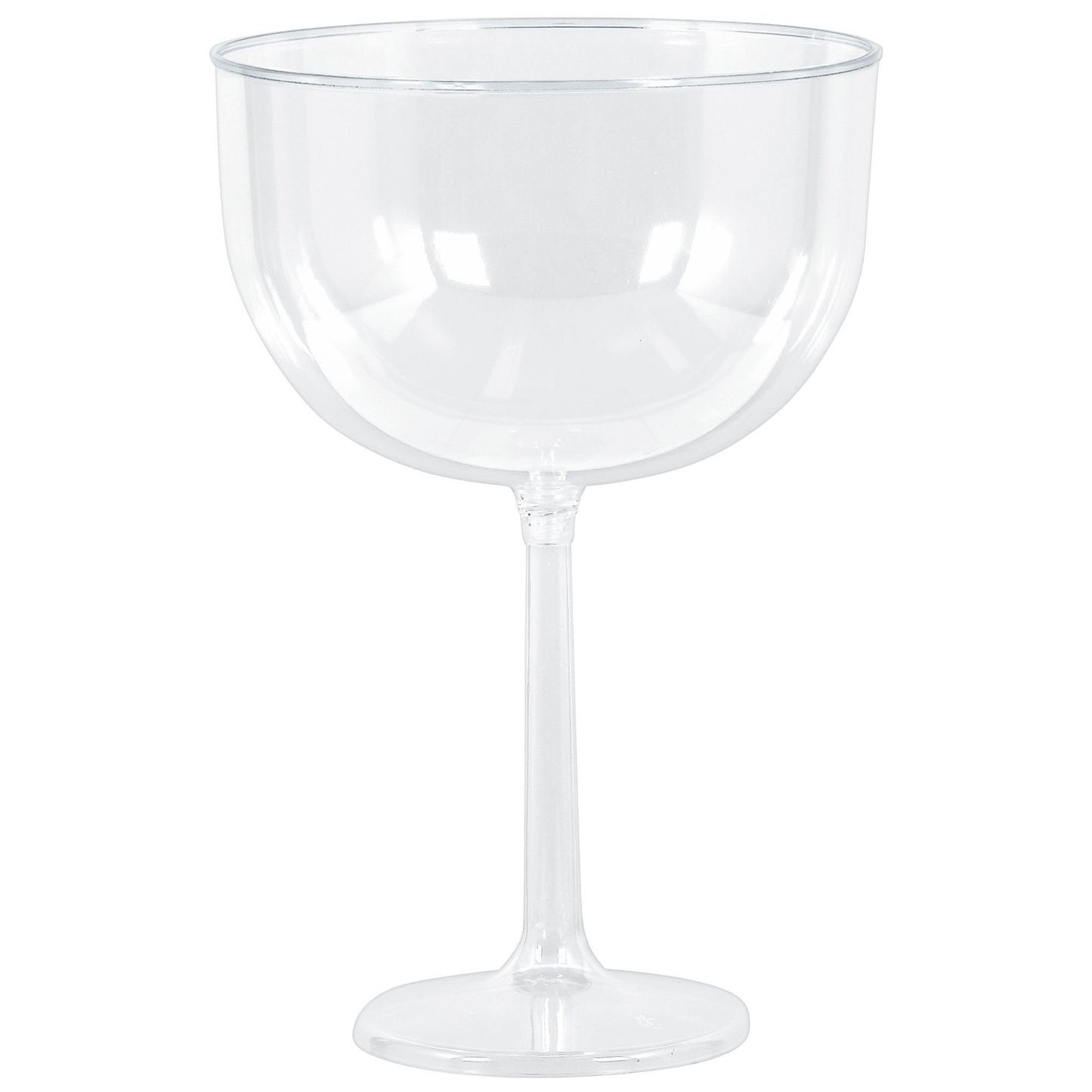 Jumbo Wine Glasses Clear Plastic