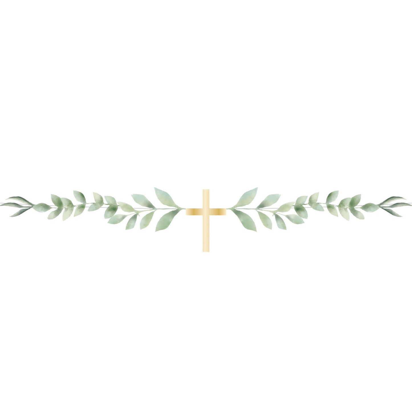 Botanical Celebration Cross Garland