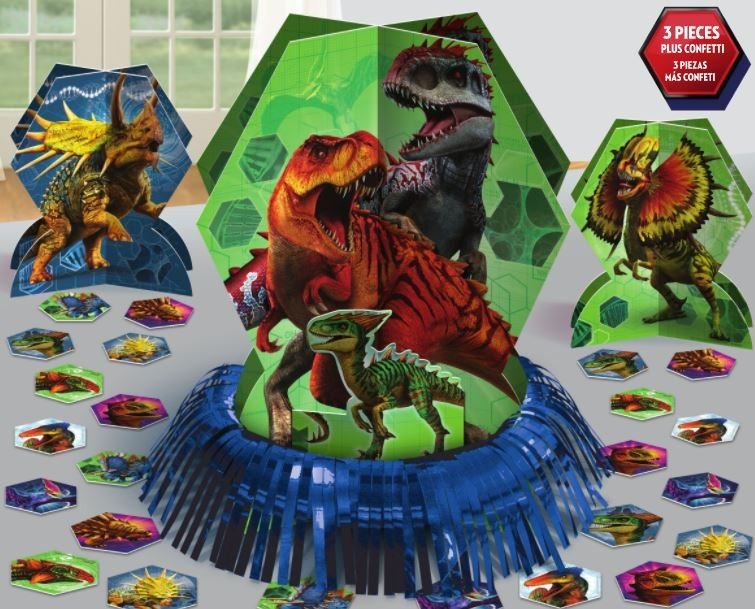 Jurassic World Table Decorations Kit