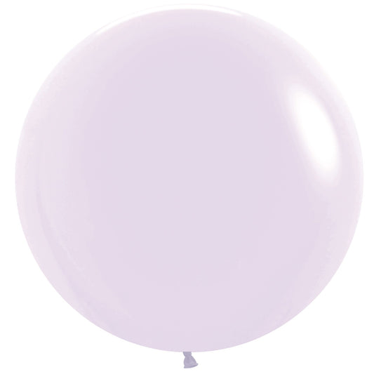 Sempertex 60cm Pastel Matte Lilac Latex Balloons 650, 3PK