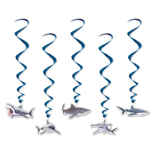 Sharks Hanging Decoration Whirls