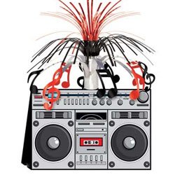 Boom Box Stereo Cascade Centrepiece