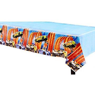 Hot Wheels Wild Racer Tablecover Plastic