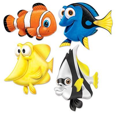 Under the Sea Fish Cutouts