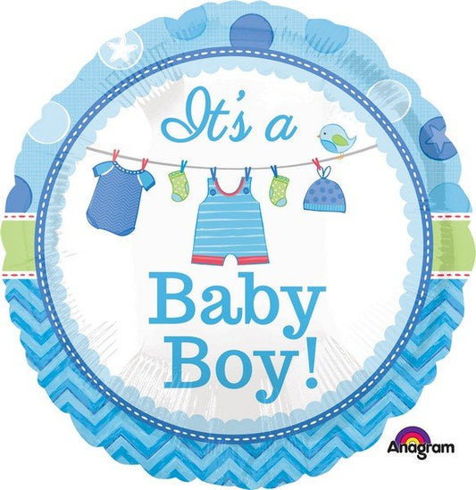 45cm Standard HX Shower With Love It's a Baby Boy