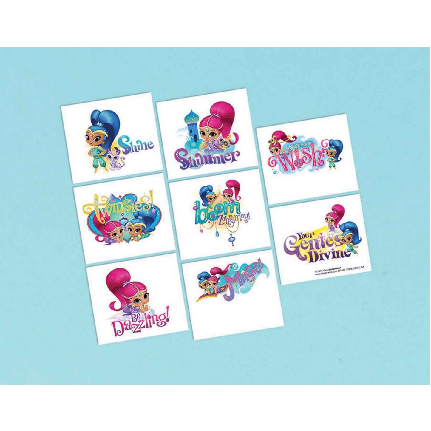 Shimmer and Shine Tattoos