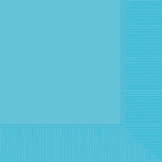 Lunch Napkins 20 Pack 2 PLY - Caribbean Blue