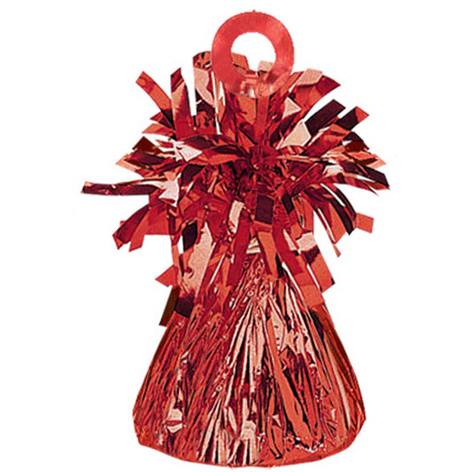 Small Foil Balloon Weight - Red