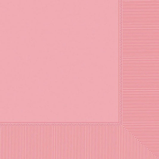 Dinner Napkins 20 Pack 2 PLY - New Pink