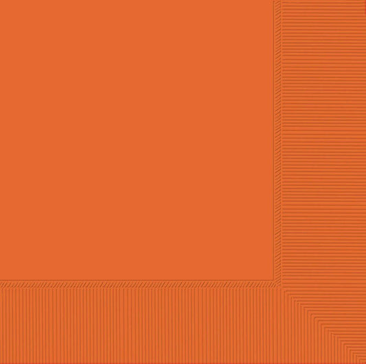 Lunch Napkins 20 Pack 2PLY-Orange