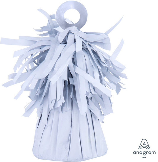 Small Foil Balloon Weight - White