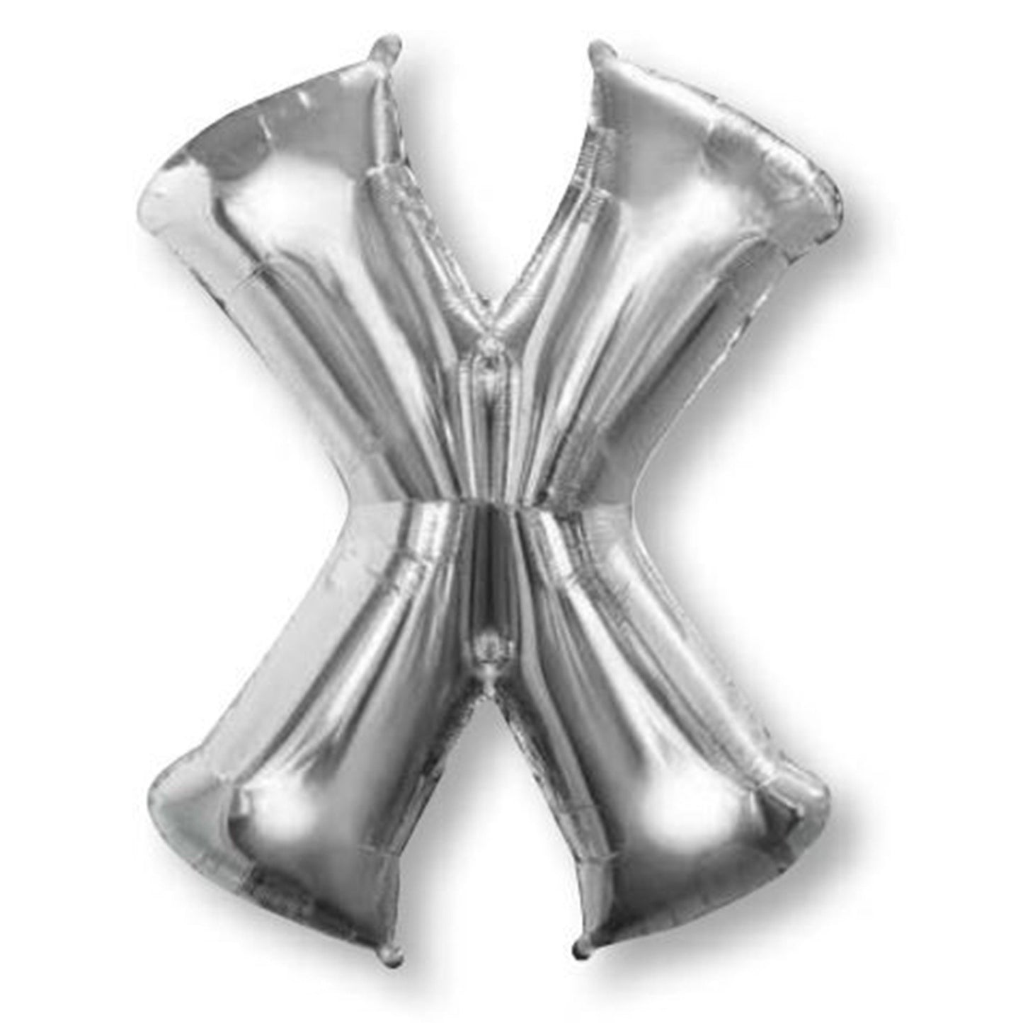 SuperShape Letter X Silver