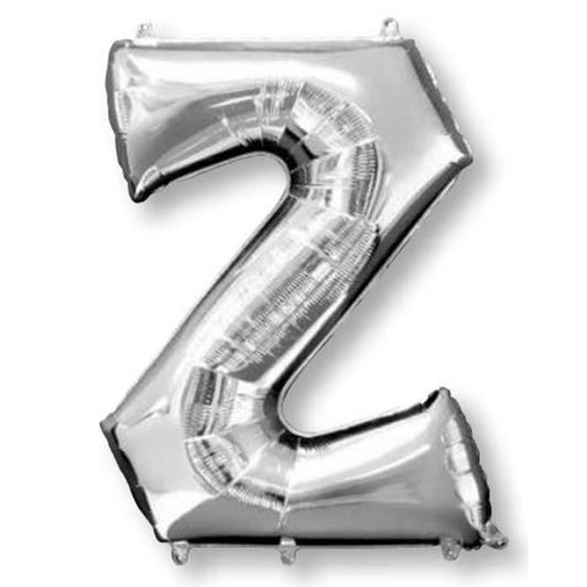 SuperShape Letter Z Silver