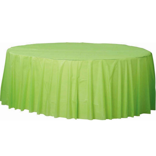 Plastic Round Tablecover-Kiwi