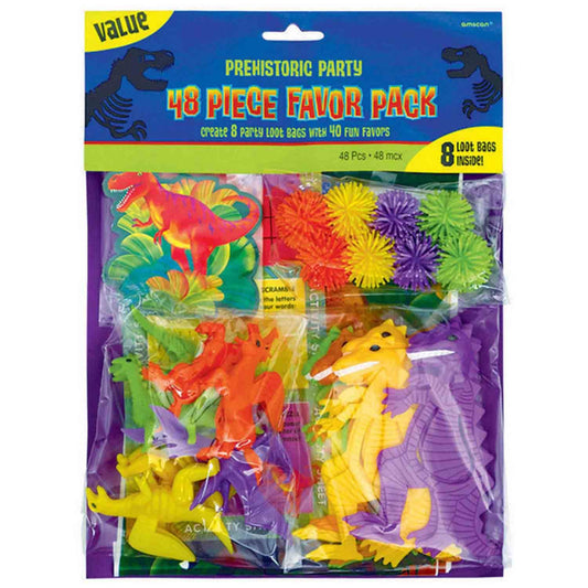 Prehistoric Party Mega Mix Favors Value Pack
