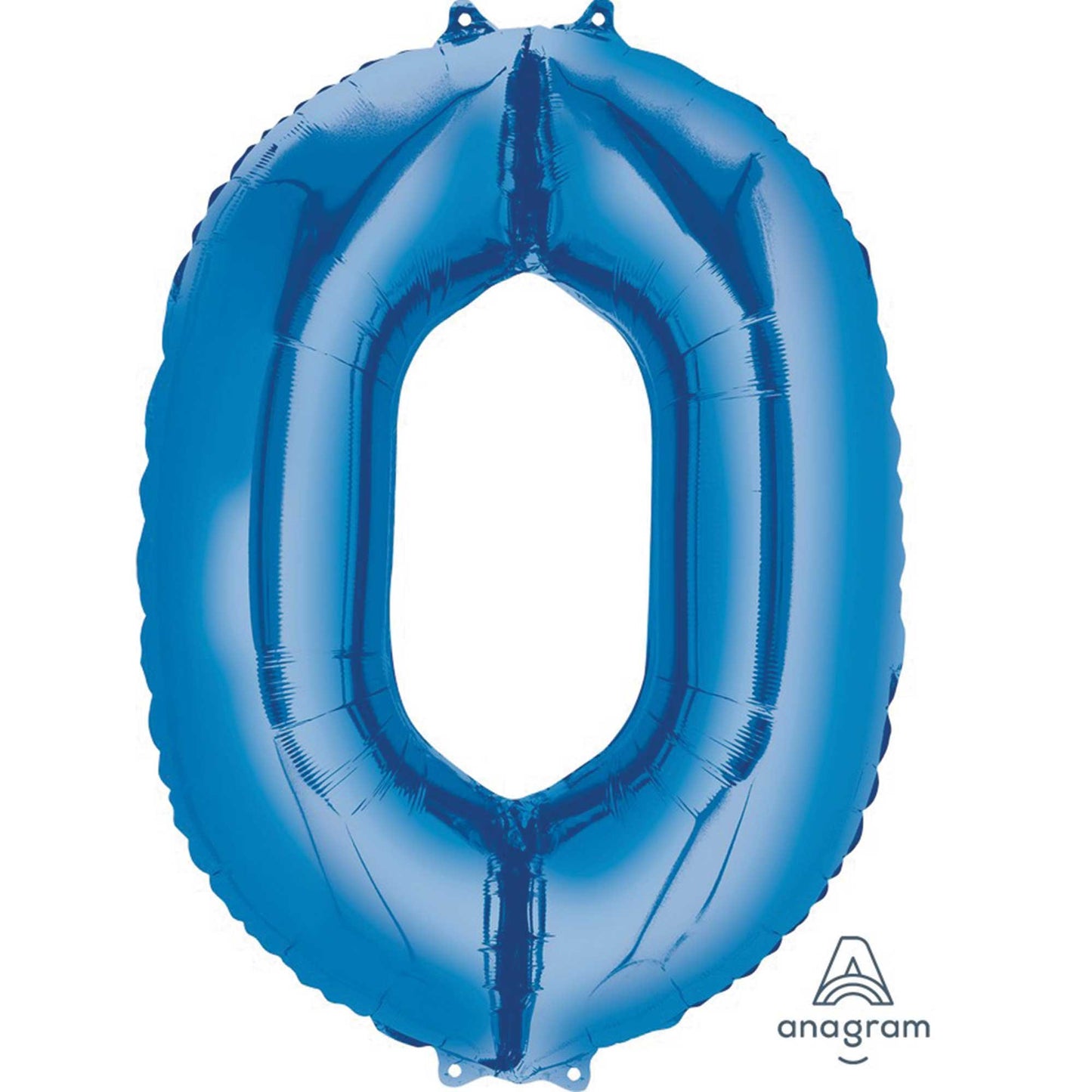 SuperShape Blue Numeral 0.