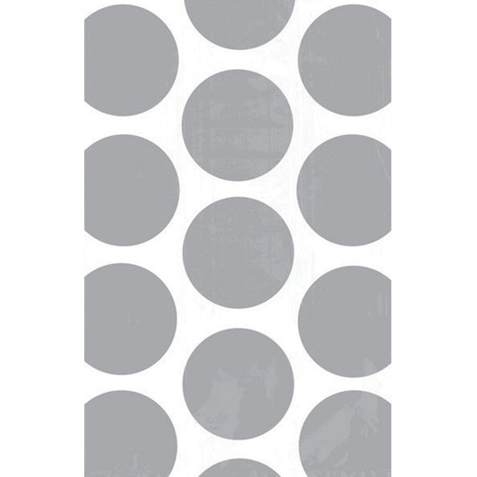 Paper Bag Polka Dot Silver
