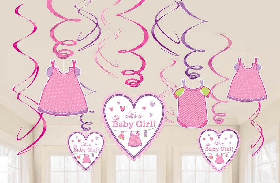 Shower with Love Girl Swirl Value Pack