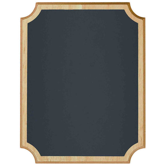 Chalkboard Sign MDF Easel Sign - Natural