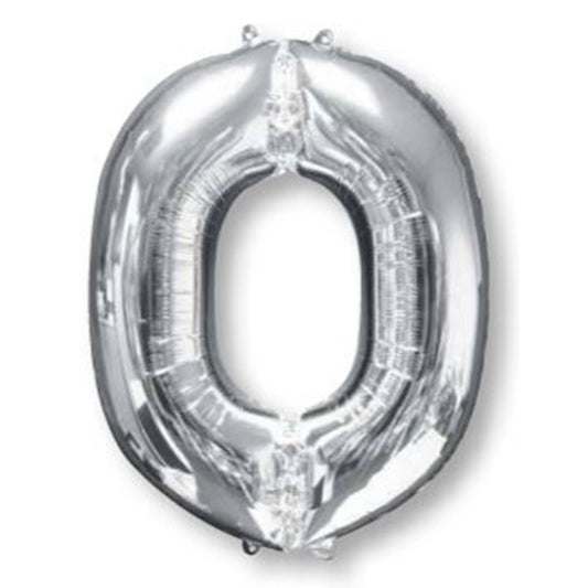 SuperShape Letter O Silver