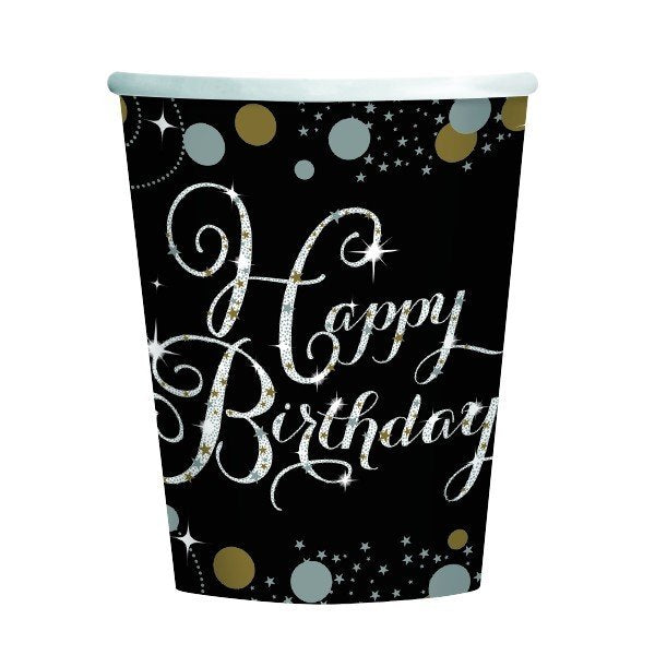 Sparkling Celebration Happy Birthday 266ml Cups