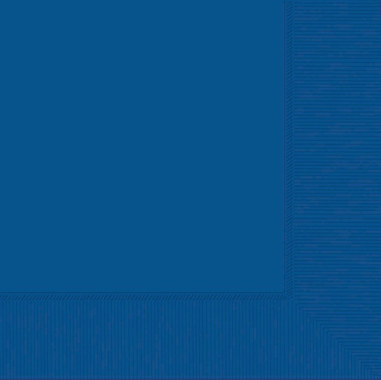Lunch Napkins 20 Pack 2 PLY - Royal Blue