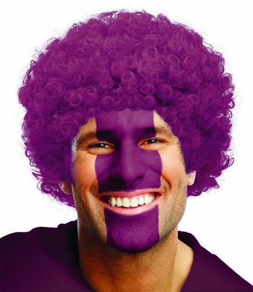 Curly Wig - Burgundy