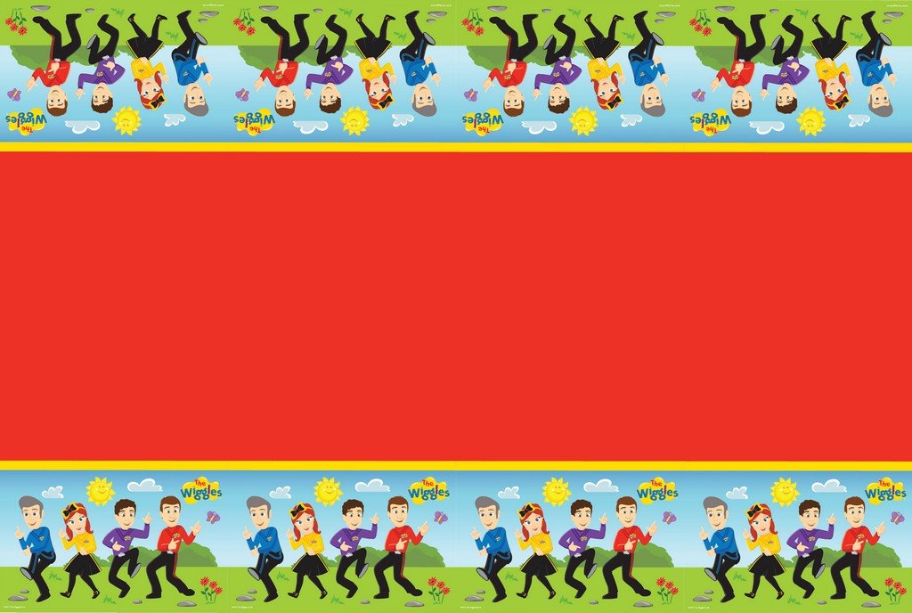 The Wiggles Tablecover Plastic