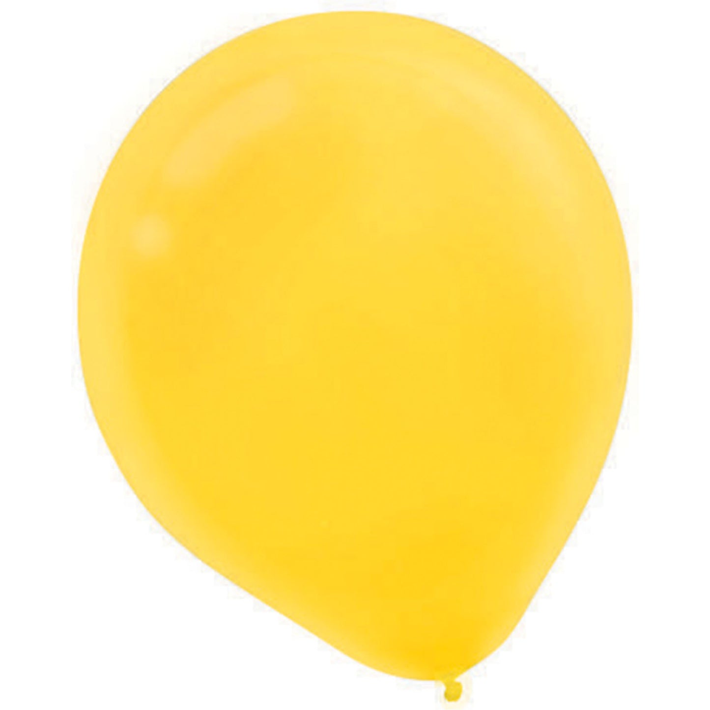 Latex Balloons 30cm 72CT Yellow Sunshine