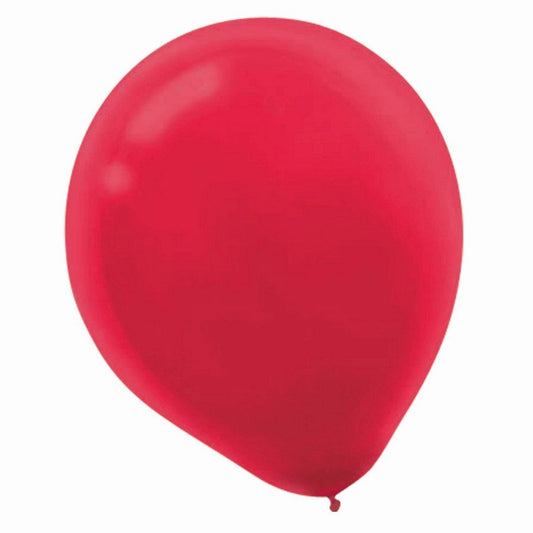 Latex Balloons 30cm 15CT Apple Red