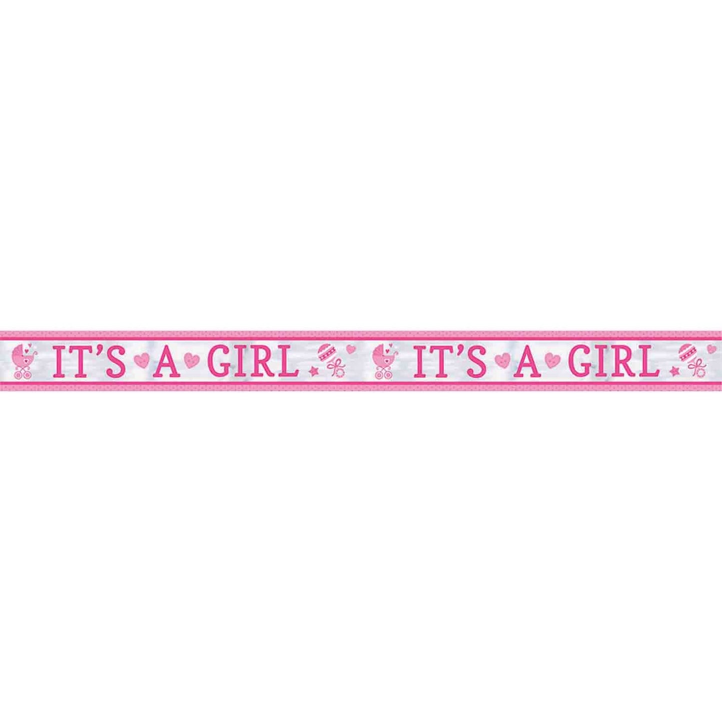 Baby Girl Banner - Foil