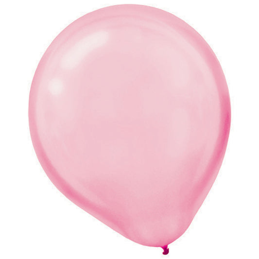 Latex Balloons Pearl 30cm 15CT New Pink