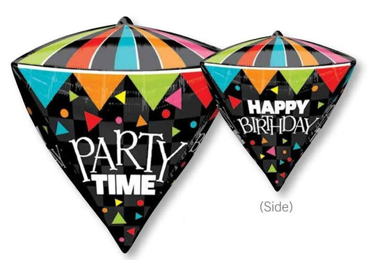 UltraShape Diamondz Happy Birthday Party Time