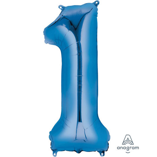 SuperShape Blue Numeral 1.