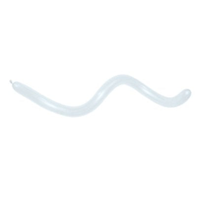 Sempertex 360T Fashion White Modelling Latex Balloons 005, 20PK
