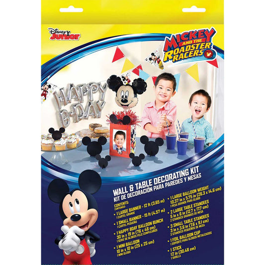 Mickey on the Go Wall & Table Decorations Kit