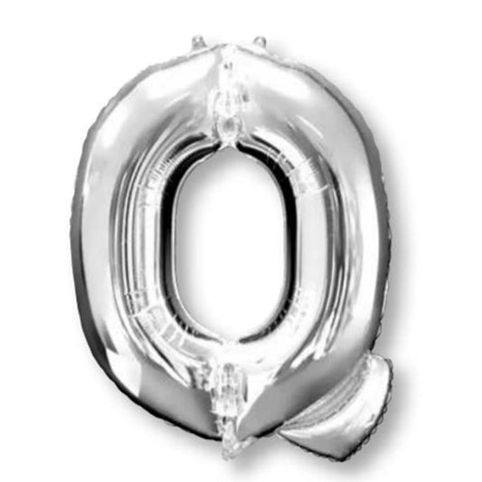 SuperShape Letter Q Silver