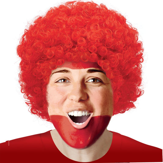 Curly Wig - Red