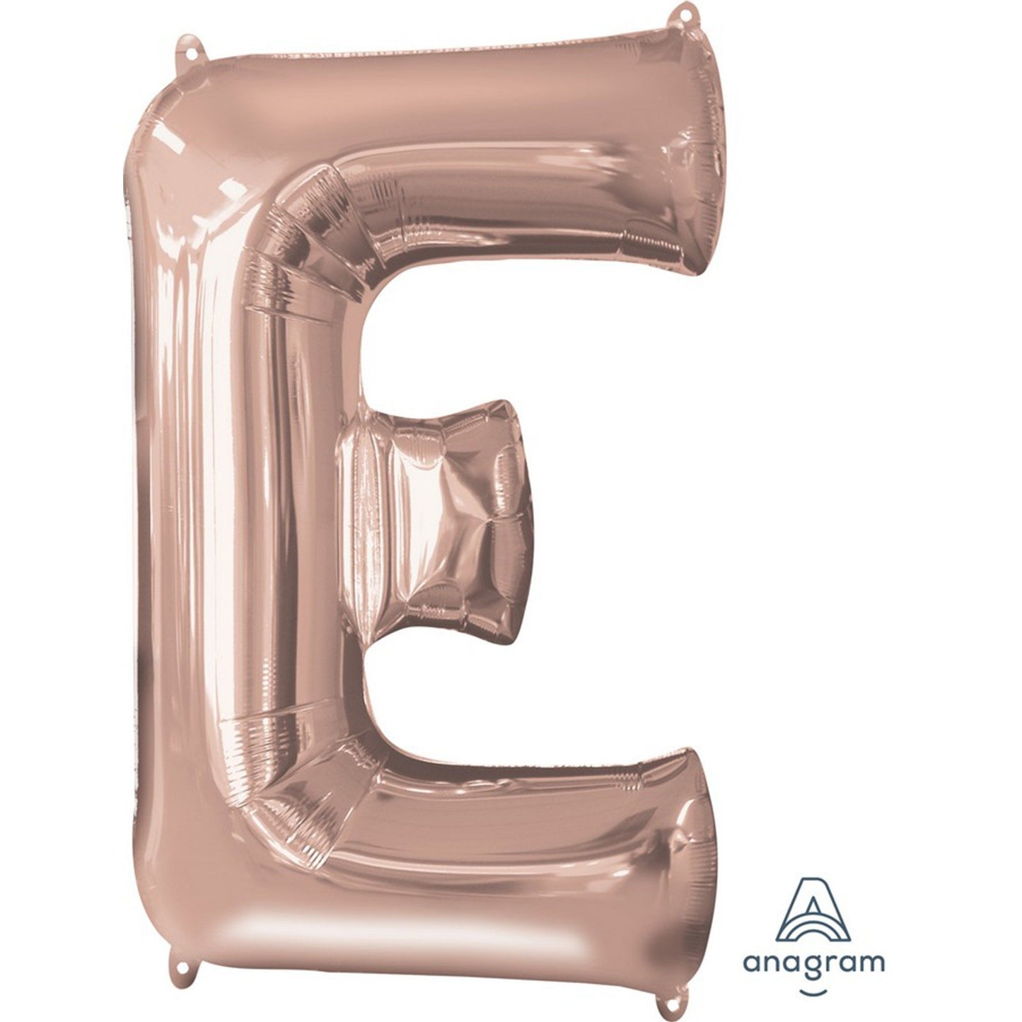 SuperShape Letter E Rose Gold