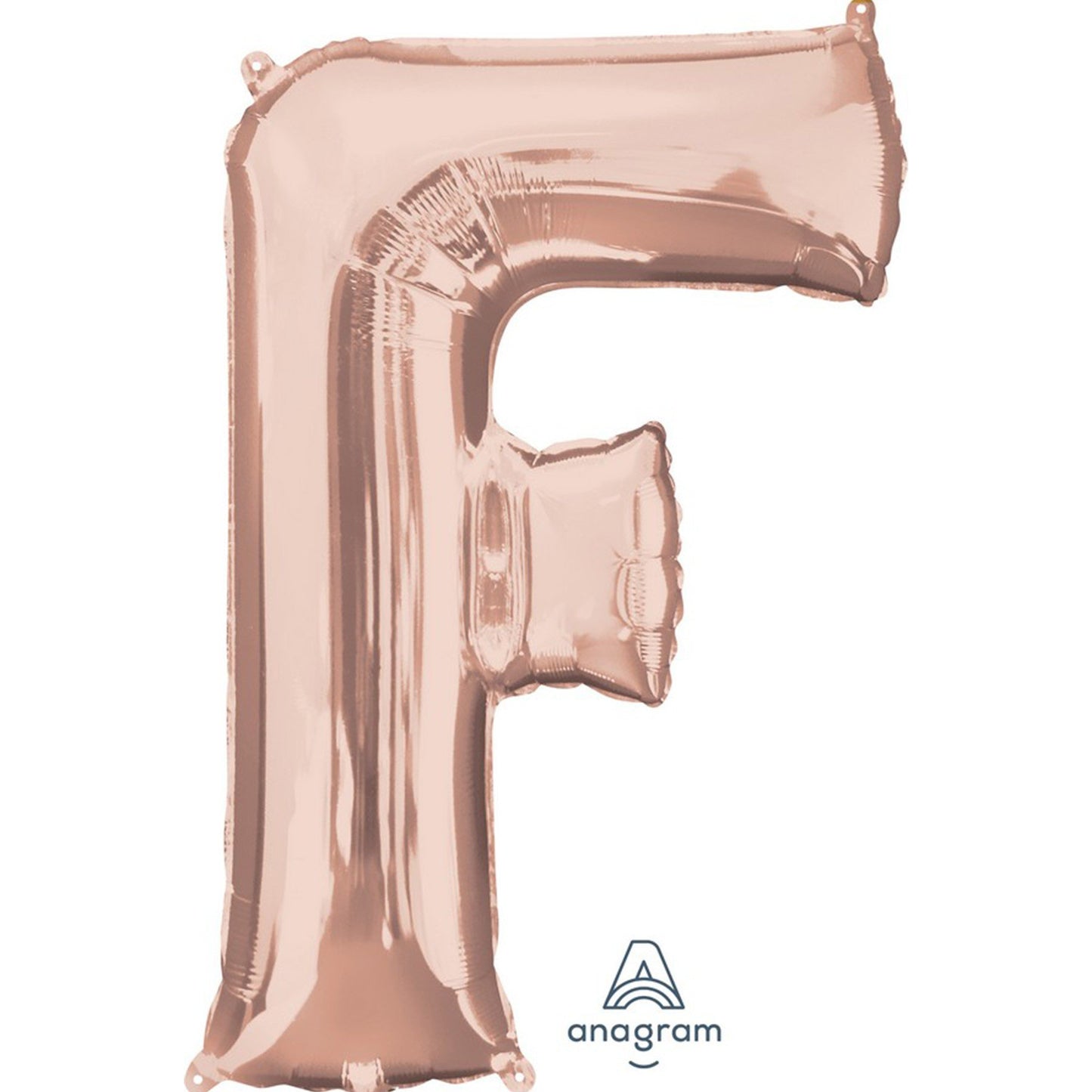 SuperShape Letter F Rose Gold