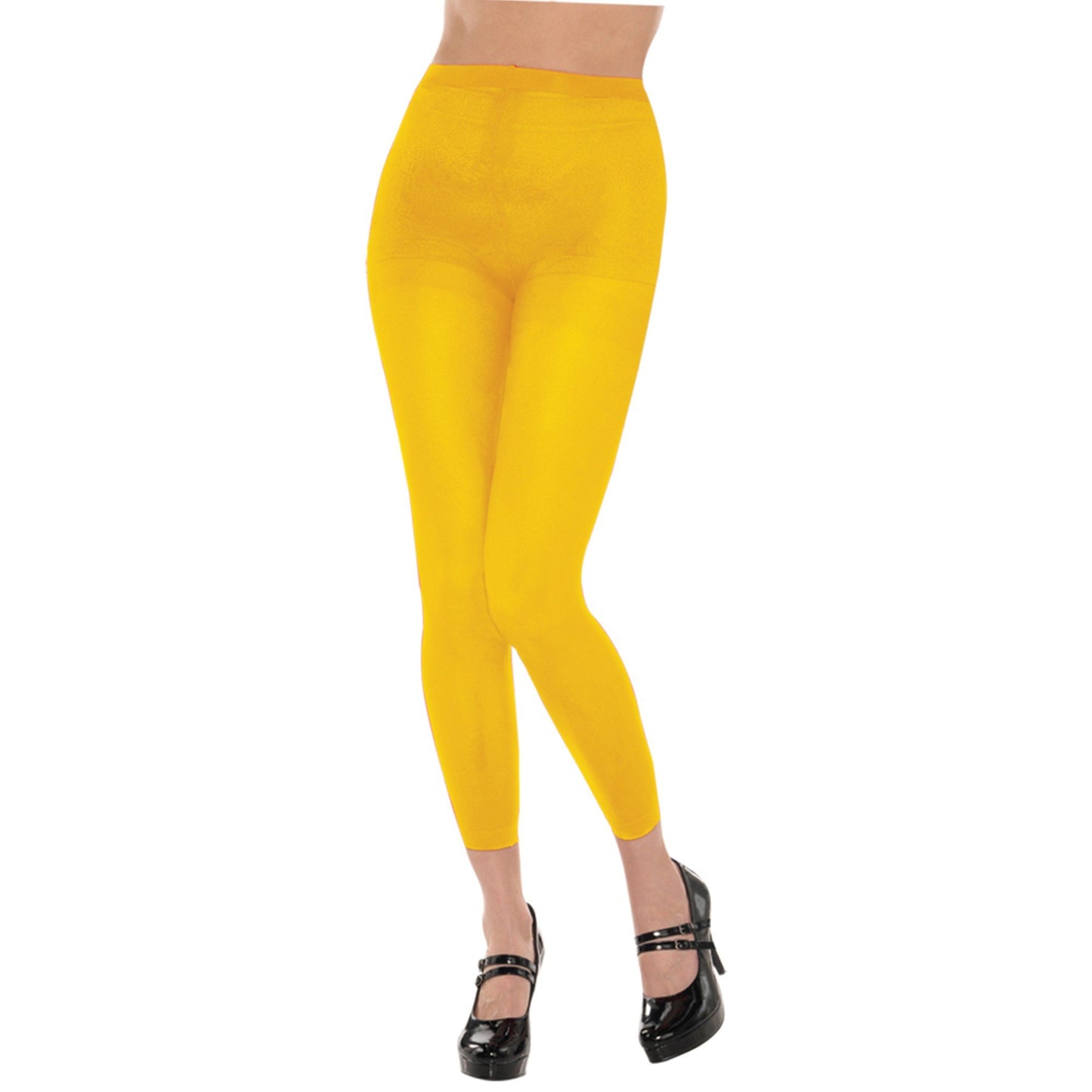 Footless Tights - Yellow