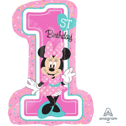 SuperShape XL Minnie 1st Birthday