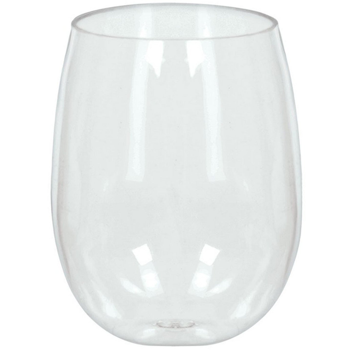 Stemless Wine Glasses 354ml Clear