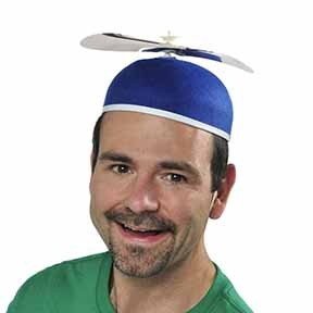 Propeller Beanie Hat - Blue