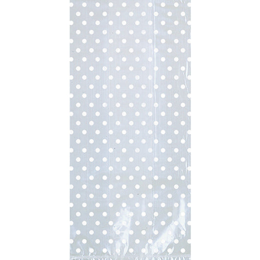 Treat Bags with Bows White
