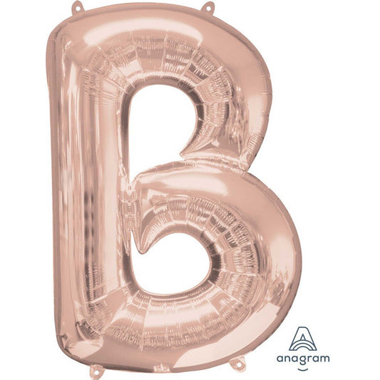 SuperShape Letter B Rose Gold