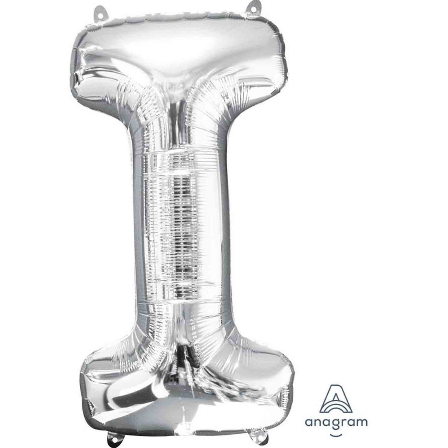 SuperShape Letter I Silver